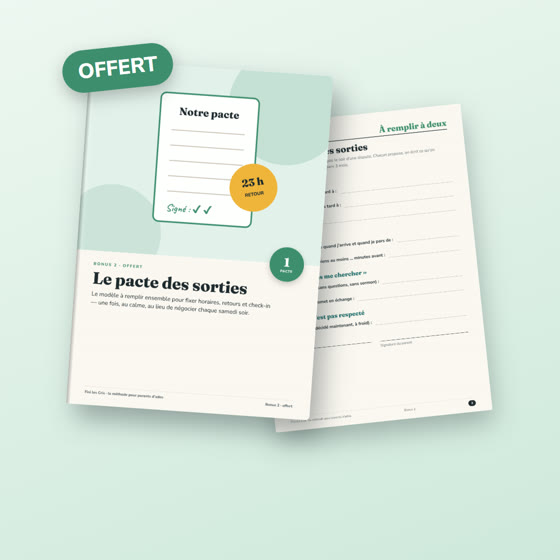 Bonus 2 : Le pacte des sorties