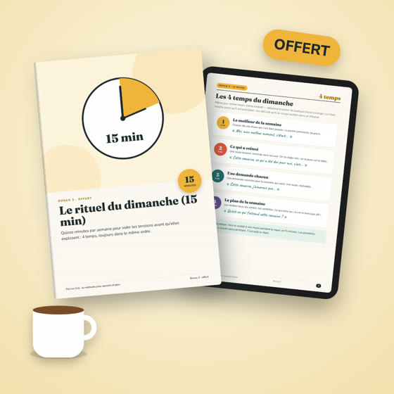 Bonus 3 : Le rituel du dimanche